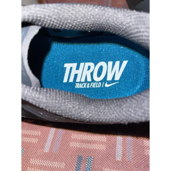 NEW Men's 9.5 Nike Zoom Rival SD 2 Black Green Throwing Shoes FZ9665-001 - Picture 8 of 9